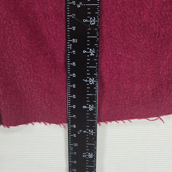 Vintage L.L.Bean Chamois Cloth Long Sleeve Button Up Maroon Shirt Size 2XL - Picture 6 of 7